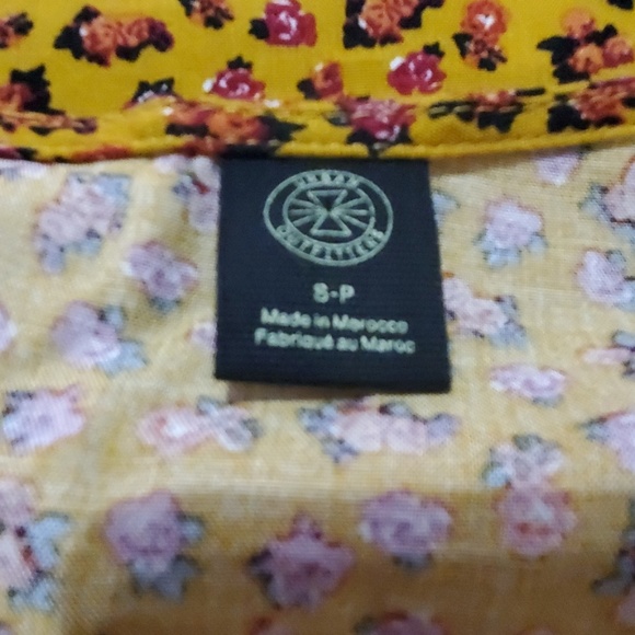 SOLD Urban Outfitters Floral Print Double Breasted Dres - Picture 5 of 6